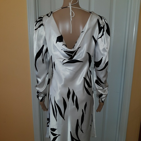 Vintage Lee Jordan silk dress - Picture 3 of 4
